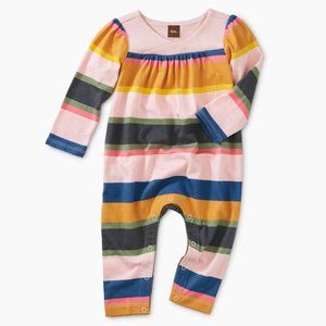 EUC Tea Collection Festival Striped Romper